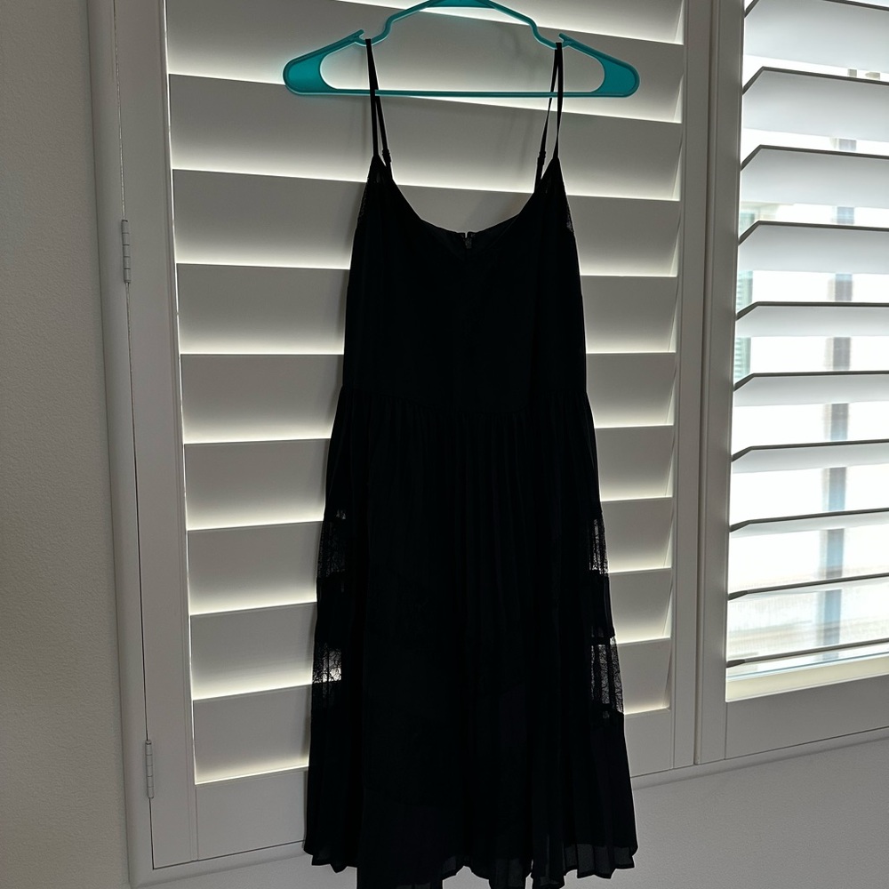 Express Black Midi Dress